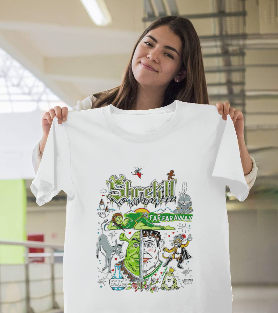 Shrek II Far Far Away True Love Adventure Winter 2023 T-Shirt