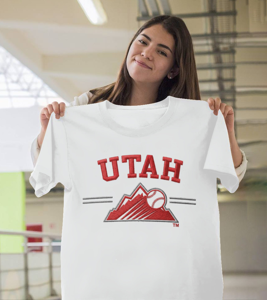 Rockies University Of Utah 2026 Giveaway Hat Baseball Mountain T-Shirt