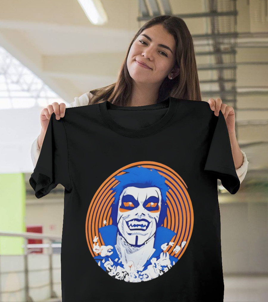 Danhausen WWE New York Knicks Basketball Uncursed Very Nice Very Evil Fan T-Shirt