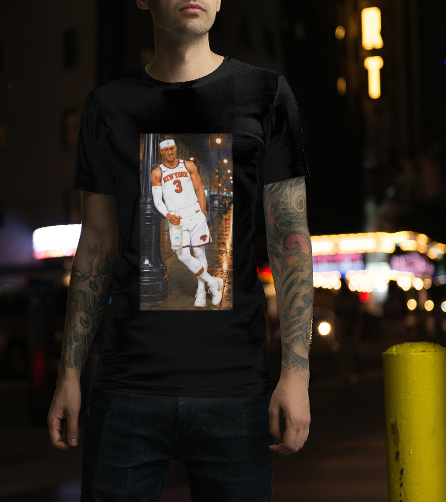 New York Knicks Josh Hart Number 3 NBA Basketball T-Shirt