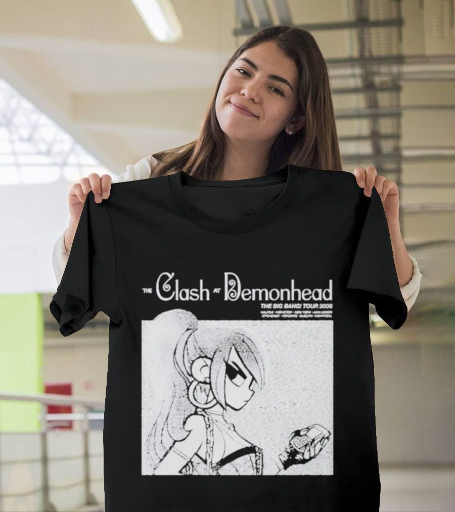 The Clash At Demonhead Tour 2006 Scott Pilgrim Vol 3 Infinite Sadness 20th Anniversary T-Shirt
