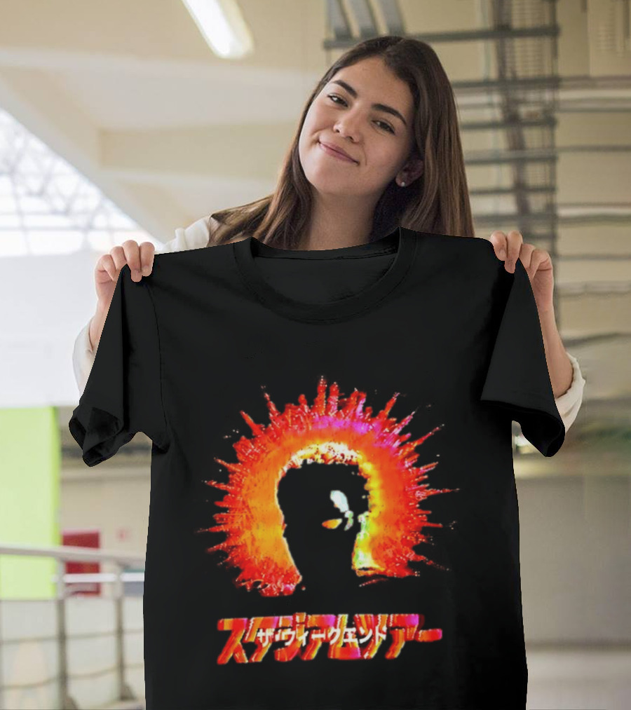 The Weeknd Cyberpunk Japanese Art Explosion T-Shirt