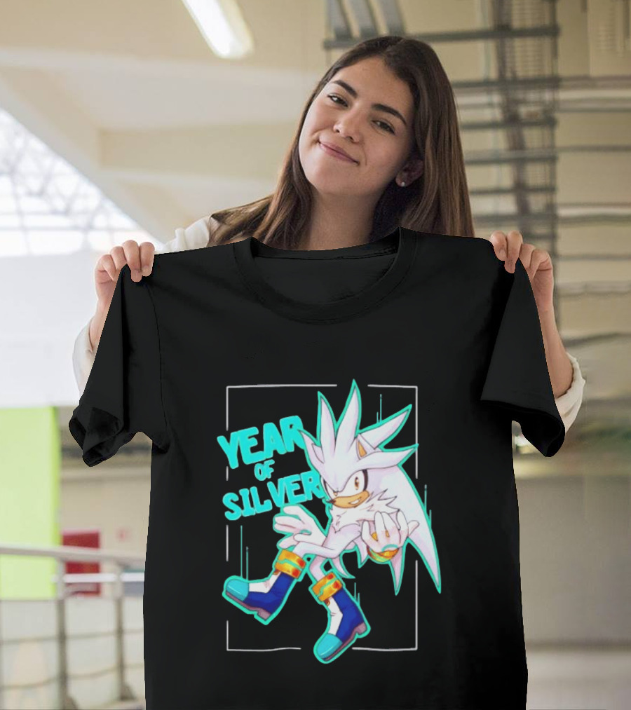 Year Of Silver Hedgehog Classic Character T-Shirt
