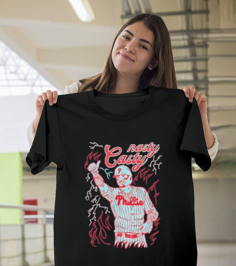 Nasty Casty Philadelphia Phillies Bryce Harper T-Shirt