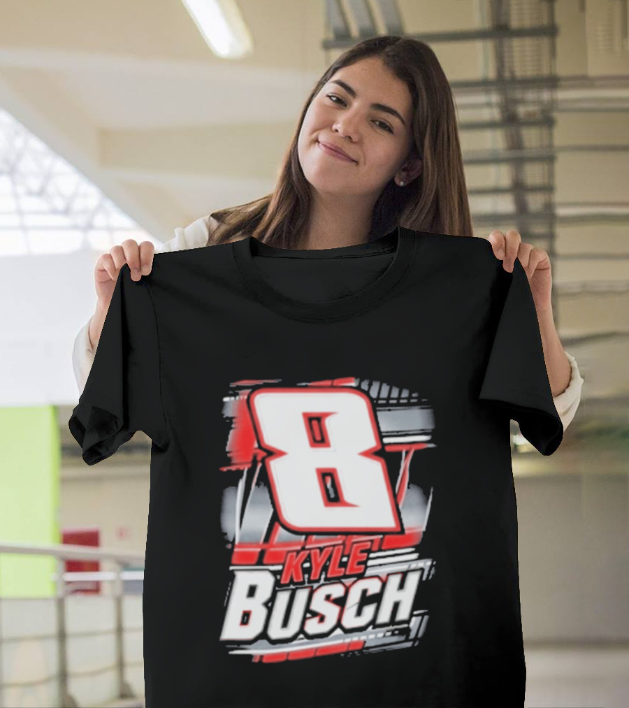 Kyle Busch Number 8 Racing NASCAR Fan T-Shirt