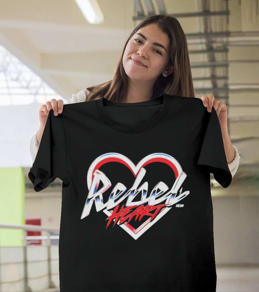 Rebel Heart AEW Jamie Hayter Wrestling T-Shirt