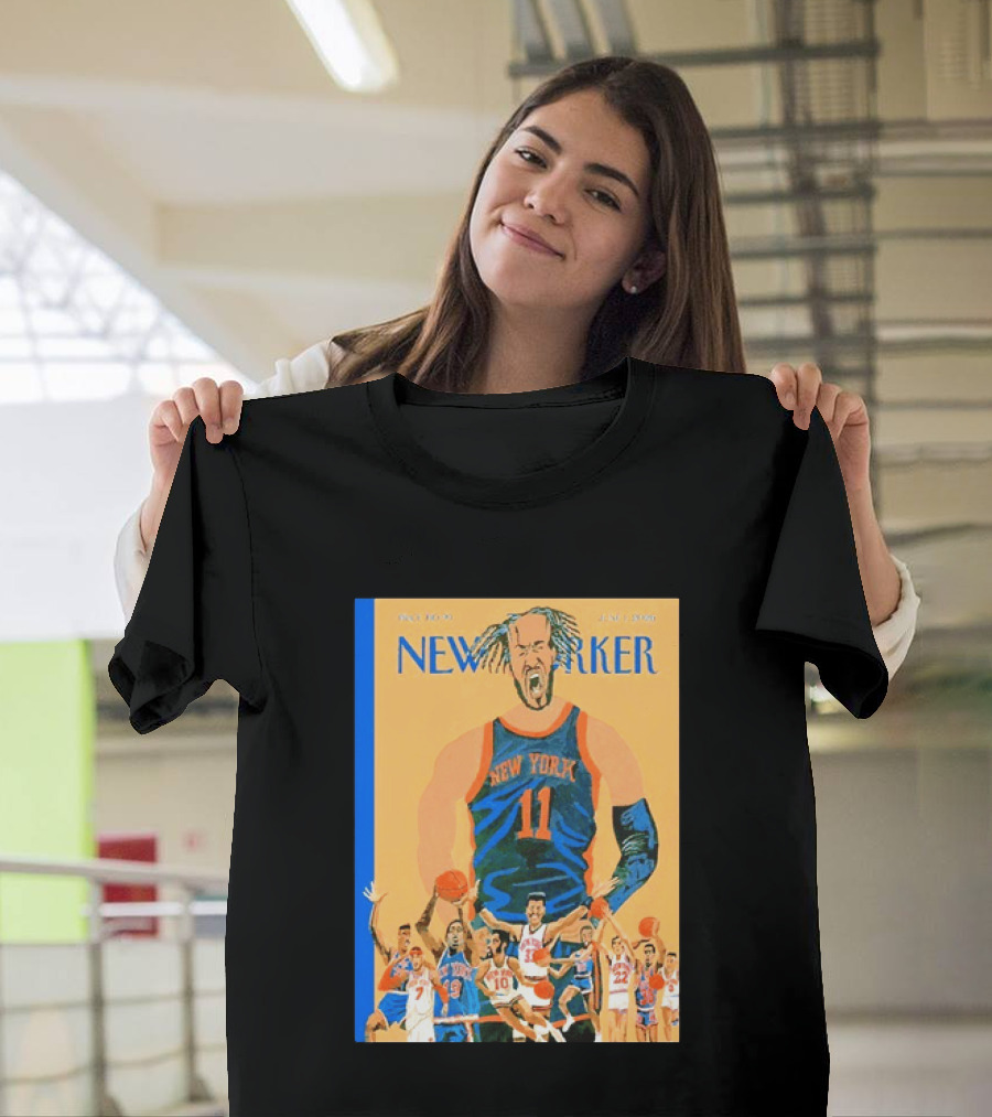 Kings Of New York Jalen Brunson New York Knicks New Yorker Issue Jan 1 2024 Basketball Players T-Shirt