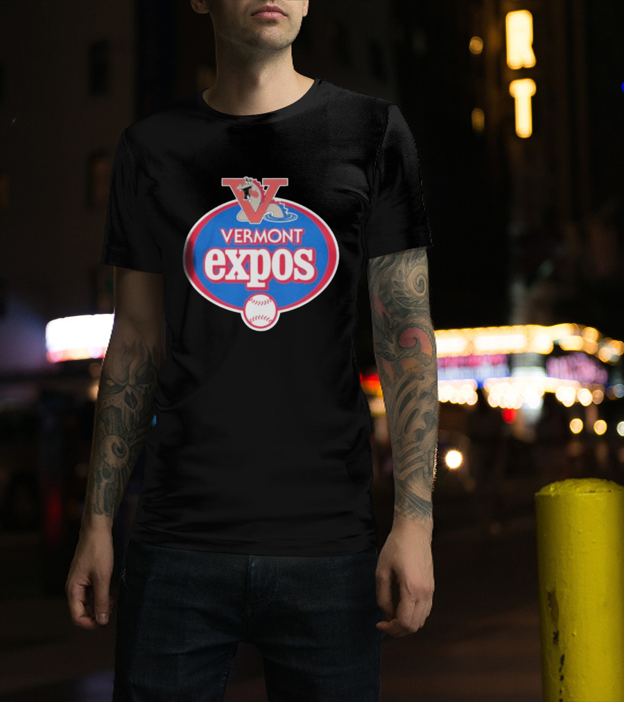 Vermont Expos Baseball Gator T-Shirt