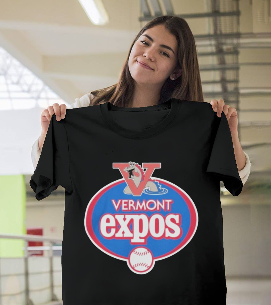 Vermont Expos Baseball Gator T-Shirt