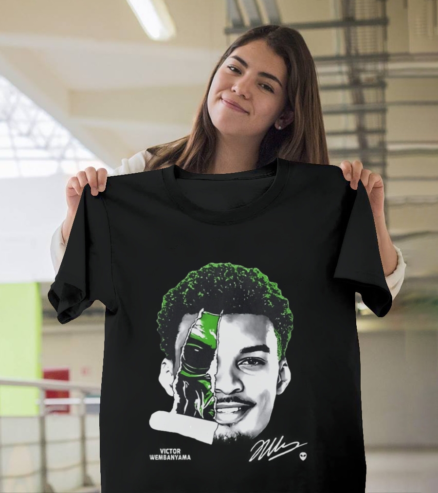 Wemby Alien Victor Wembanyama San Antonio Spurs NBA T-Shirt