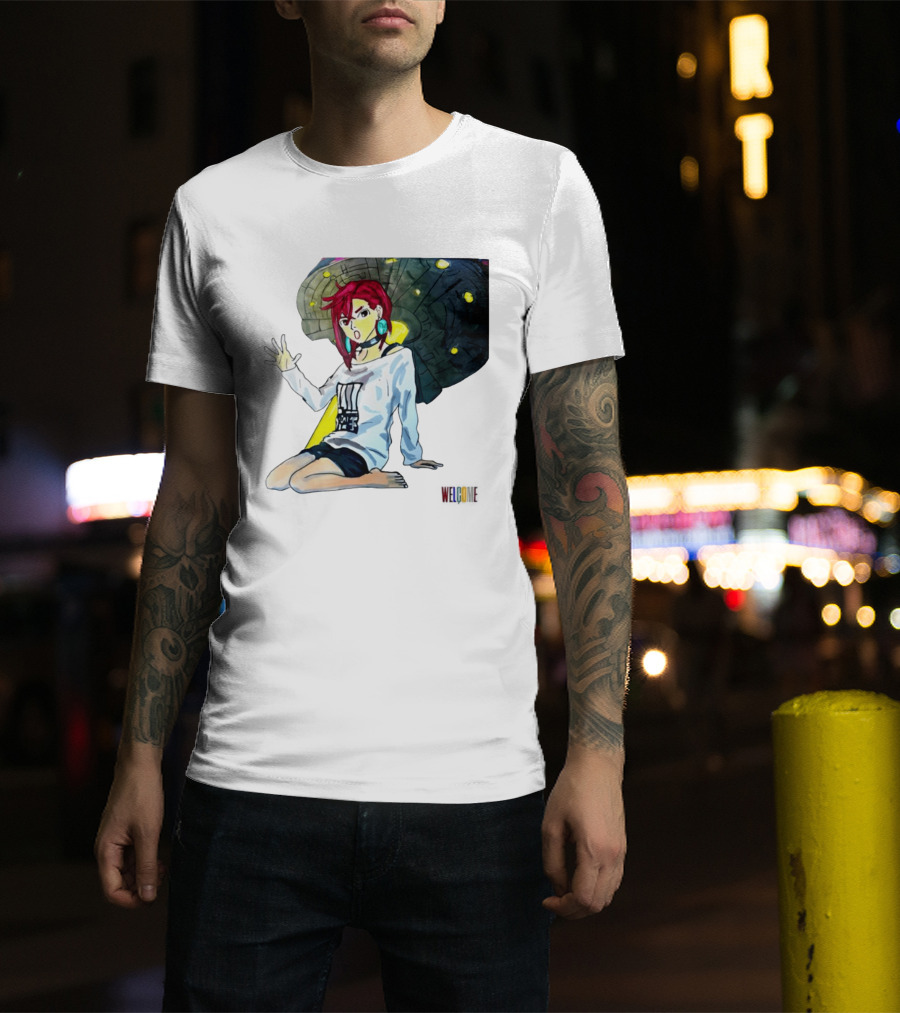 Ayase Momo UFO Anime Welcome T-Shirt