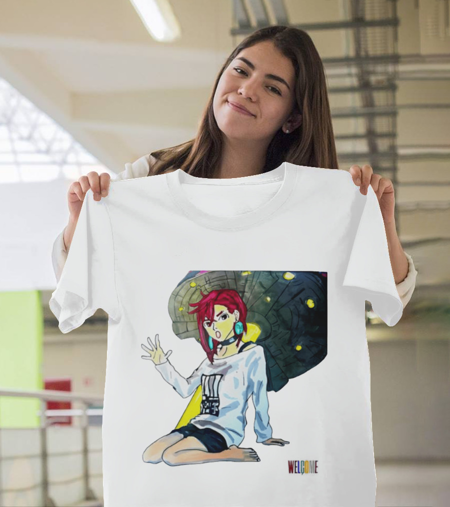 Ayase Momo UFO Anime Welcome T-Shirt