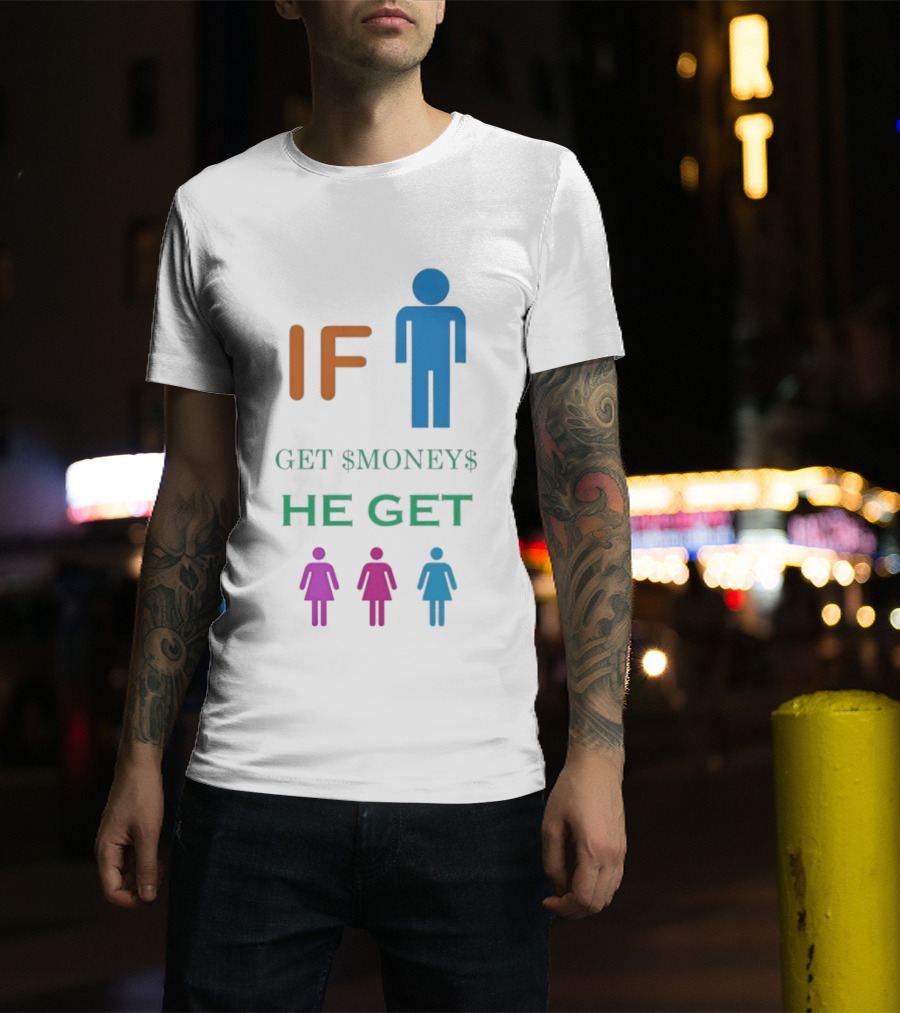 IF Get $Money$ He Get T-Shirt