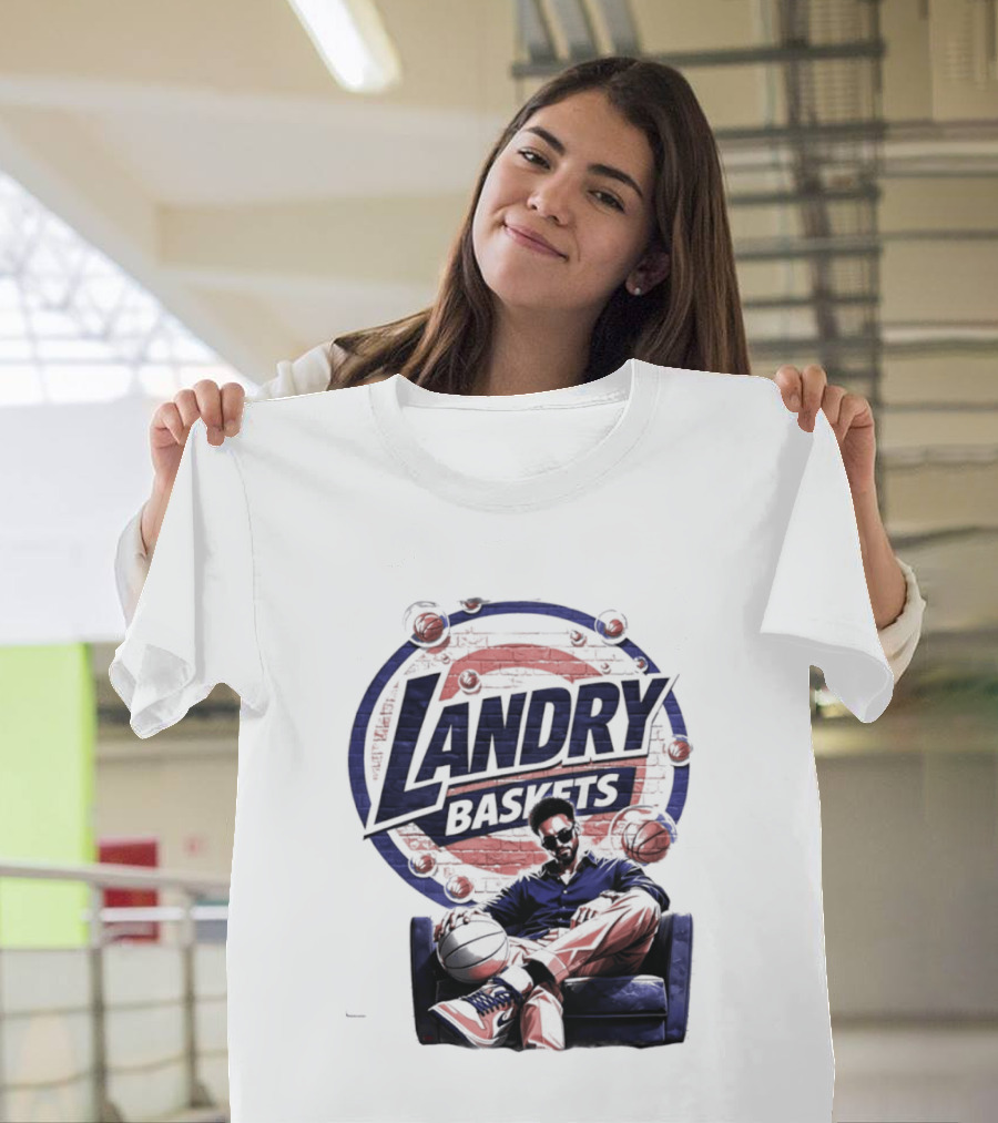 Landry Fields NBA New York Knicks Landry Baskets Basketball T-Shirt