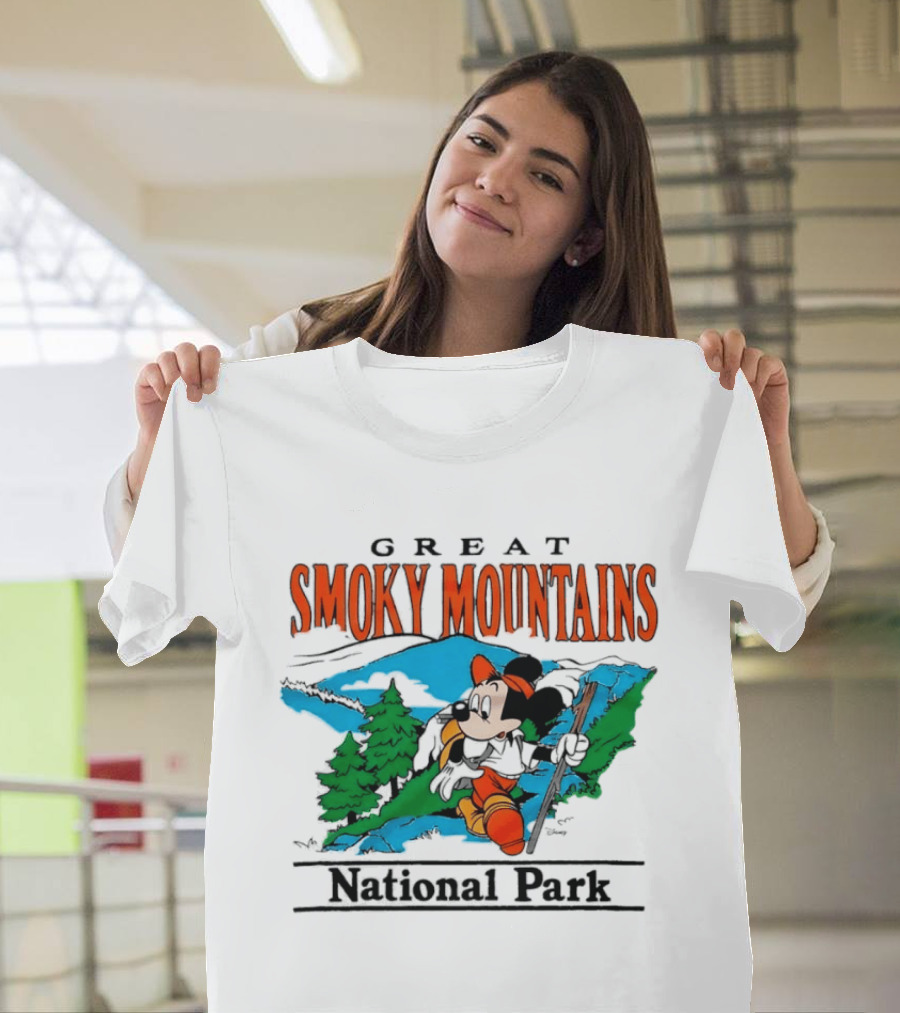 Mickey Mouse Great Smoky Mountains National Park Adventure T-Shirt