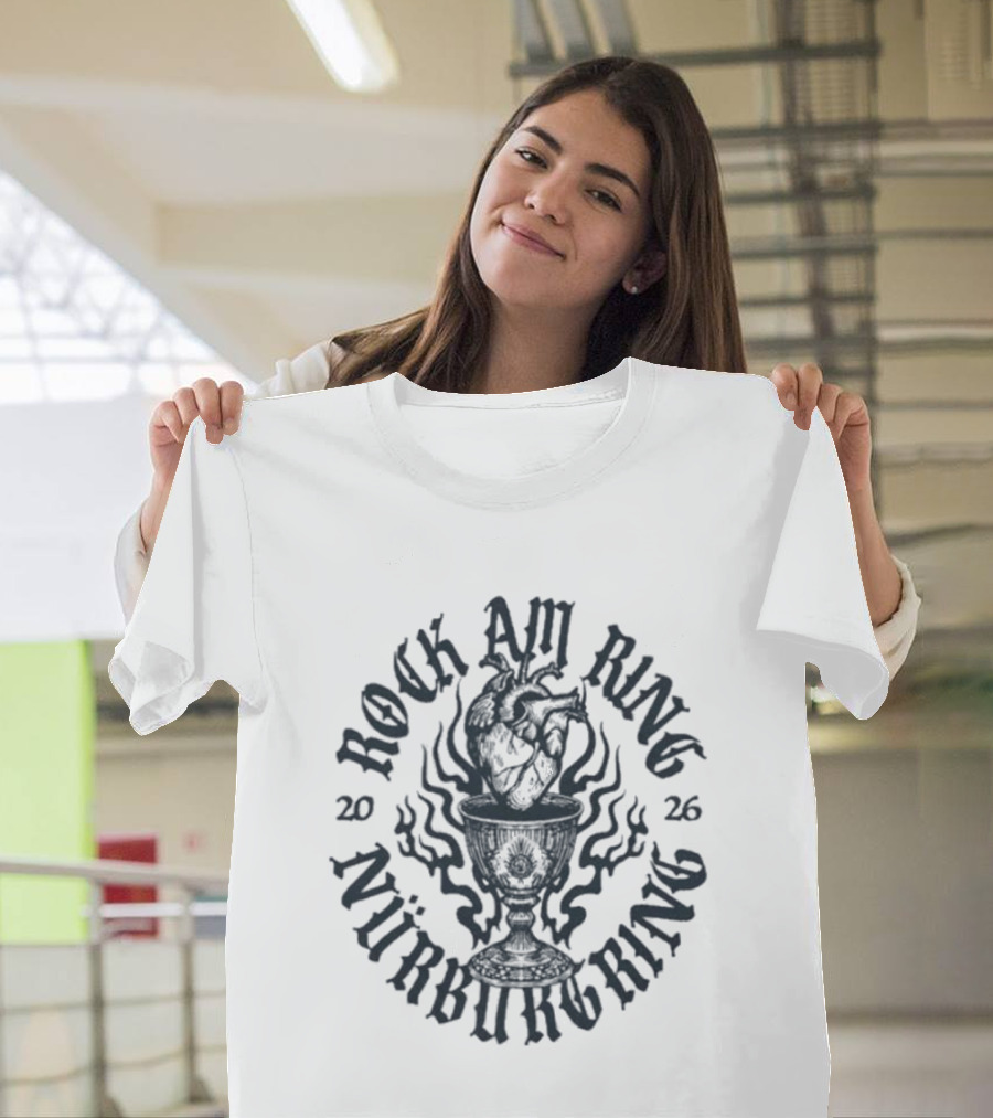 Rock Am Ring Festival 2026 Nurburgring Chalice Design June 5 7 T-Shirt