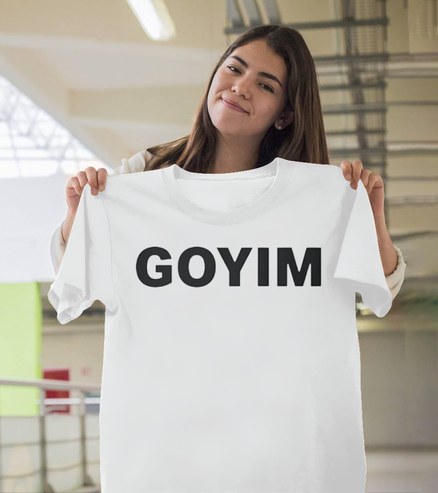 Goyim Minimalist Aesthetic T-Shirt