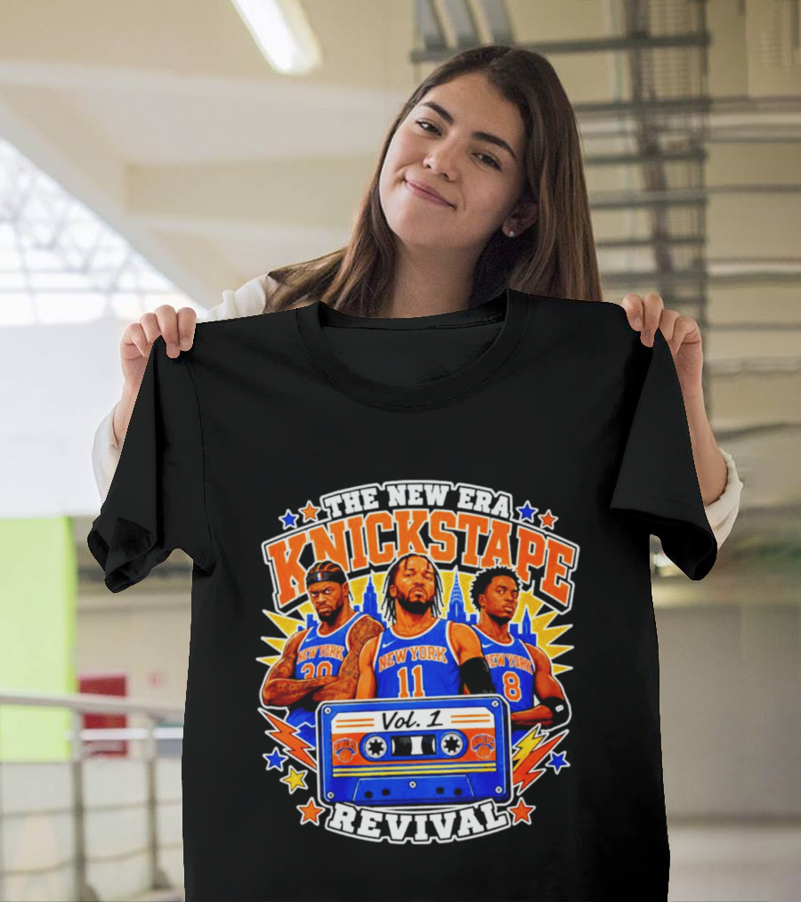 New York Knicks The New Era Knickstape Vol 1 Revival T-Shirt