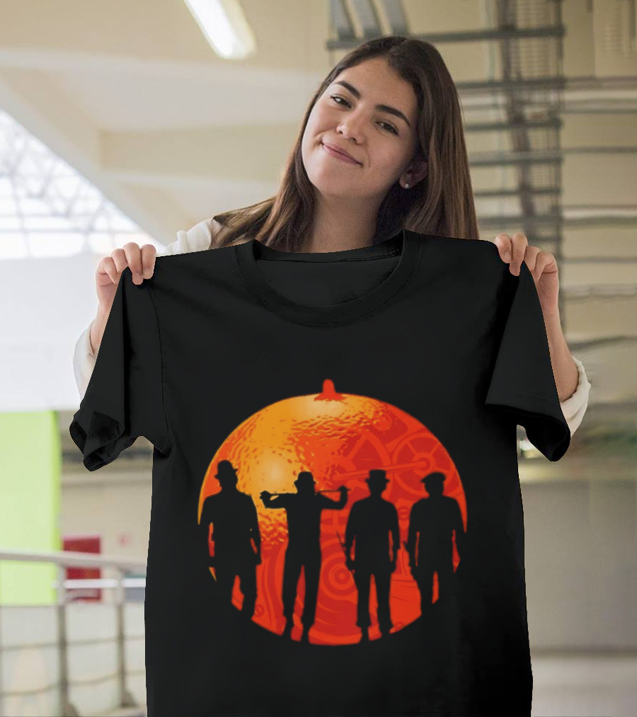 A Work Orange The Droogs Silhouettes Orange Gang T-Shirt
