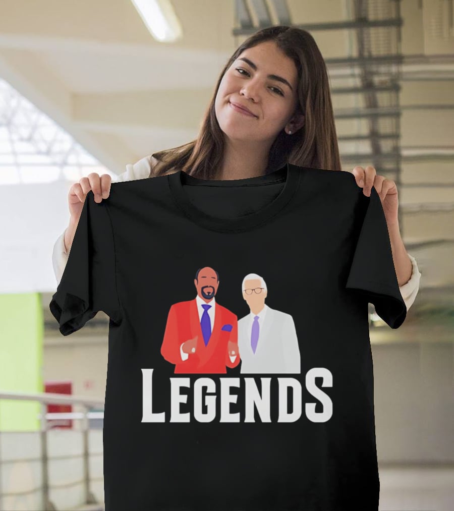New York Knicks Legends Broadcasters Duo T-Shirt