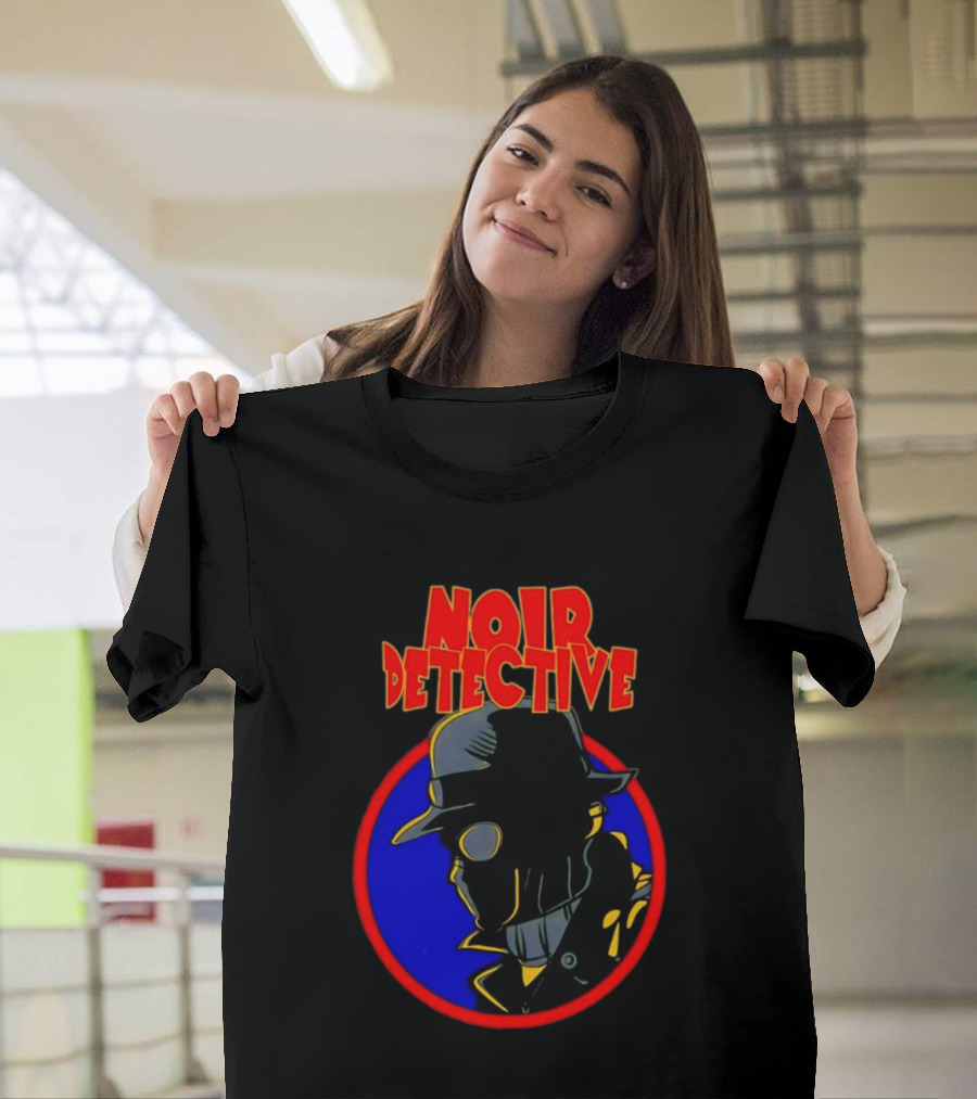 Noir Detective Private Investigator Mystery Solver T-Shirt