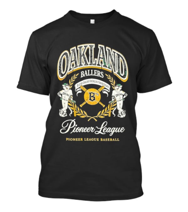 Oaklandish Oakland Ballers Pioneer League Pioneer League Baseball T-Shirt