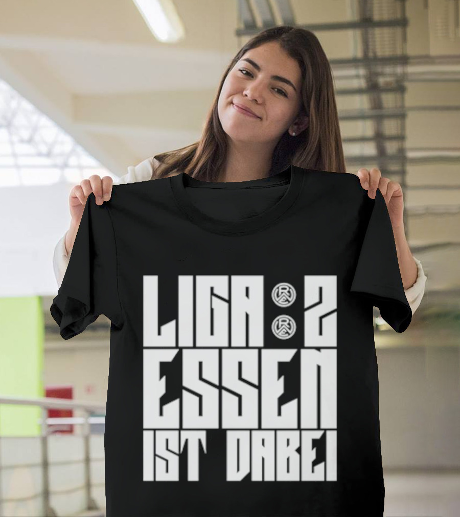 Liga 2 Essen Ist Dabei Soccer Celebration Football T-Shirt