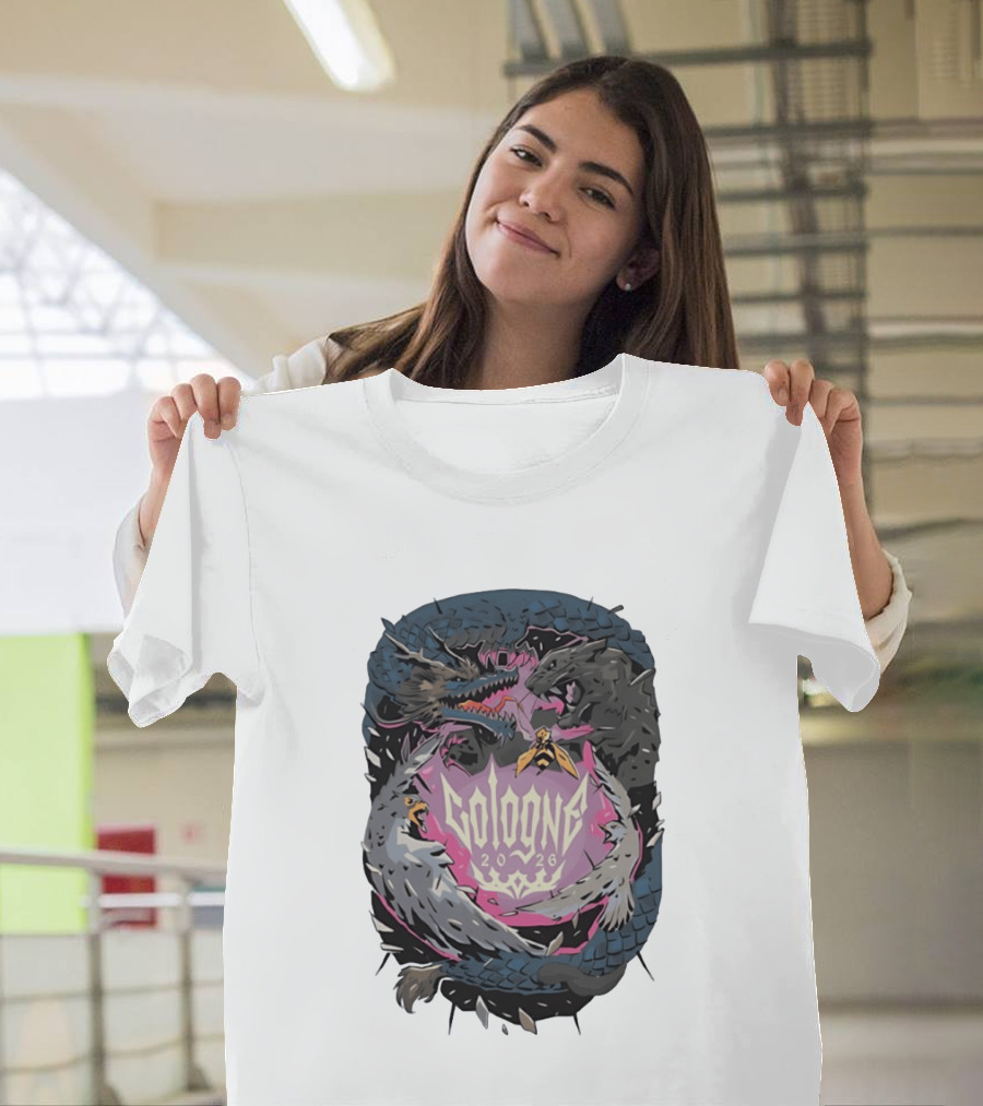 Cologne 2026 Dragon Panther Bee Bird Esports Tournament Team Fantasy Gaming T-Shirt