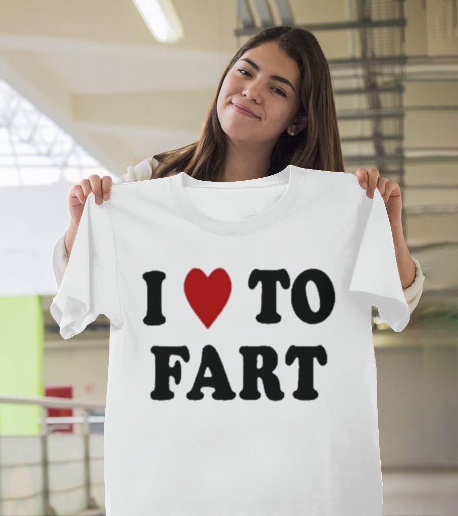 I Heart To Fart Bert Blyleven Humor T-Shirt