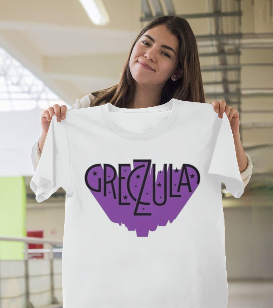 Greczula Starry Purple Tour 2026 Font T-Shirt