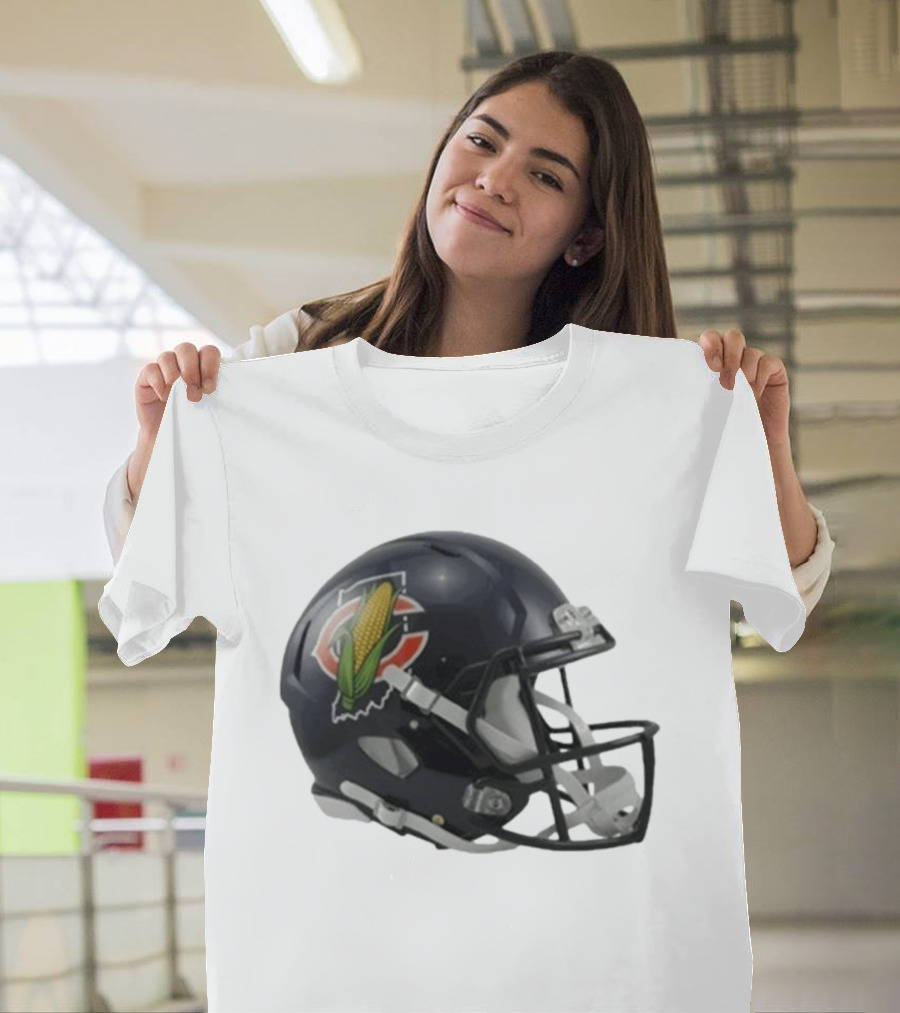 Chicago Bears Indiana Corn Helmet 2026 Edition T-Shirt