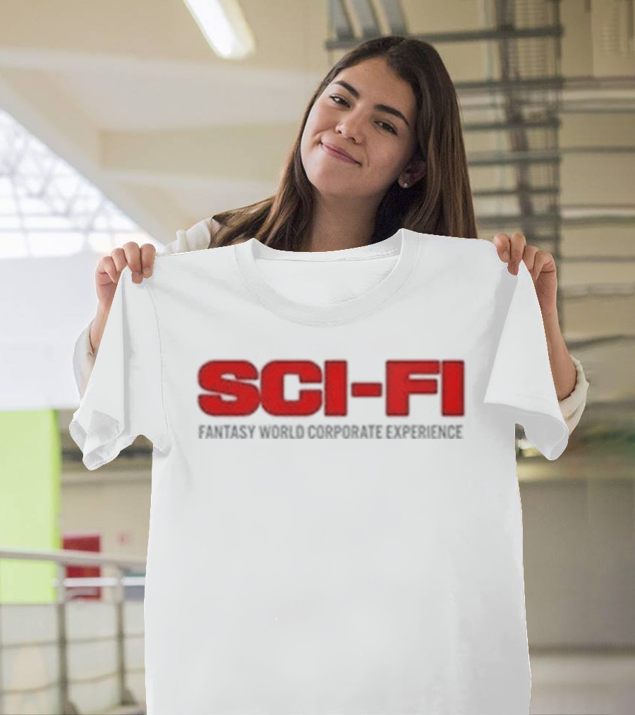 Sci Fi Fantasy World Corporate Experience T-Shirt