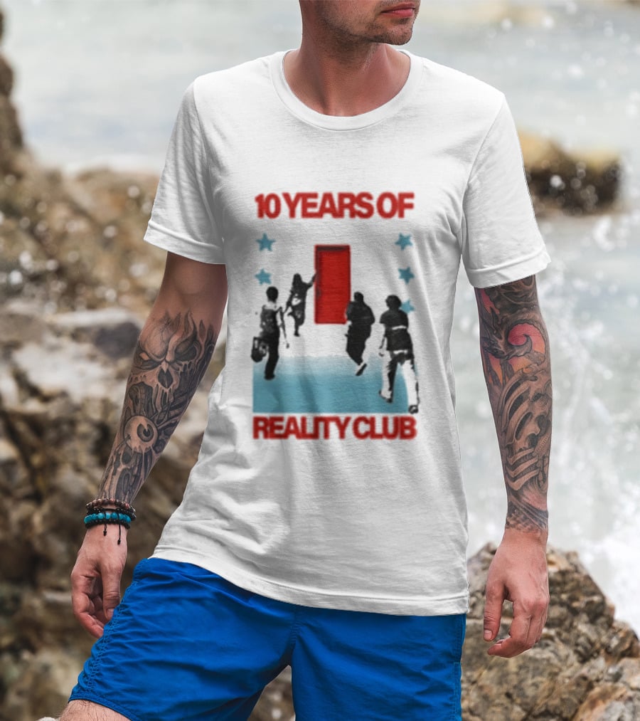 10 Years Of Reality Club Sing Dance And You Celebration T-Shirt