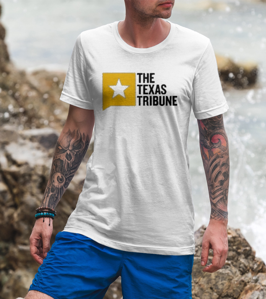 The Texas Tribune Star Athletic Heather T-Shirt