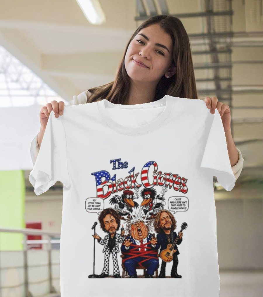 The Black Crowes Dump On Trump Political Commentary Band T-Shirt