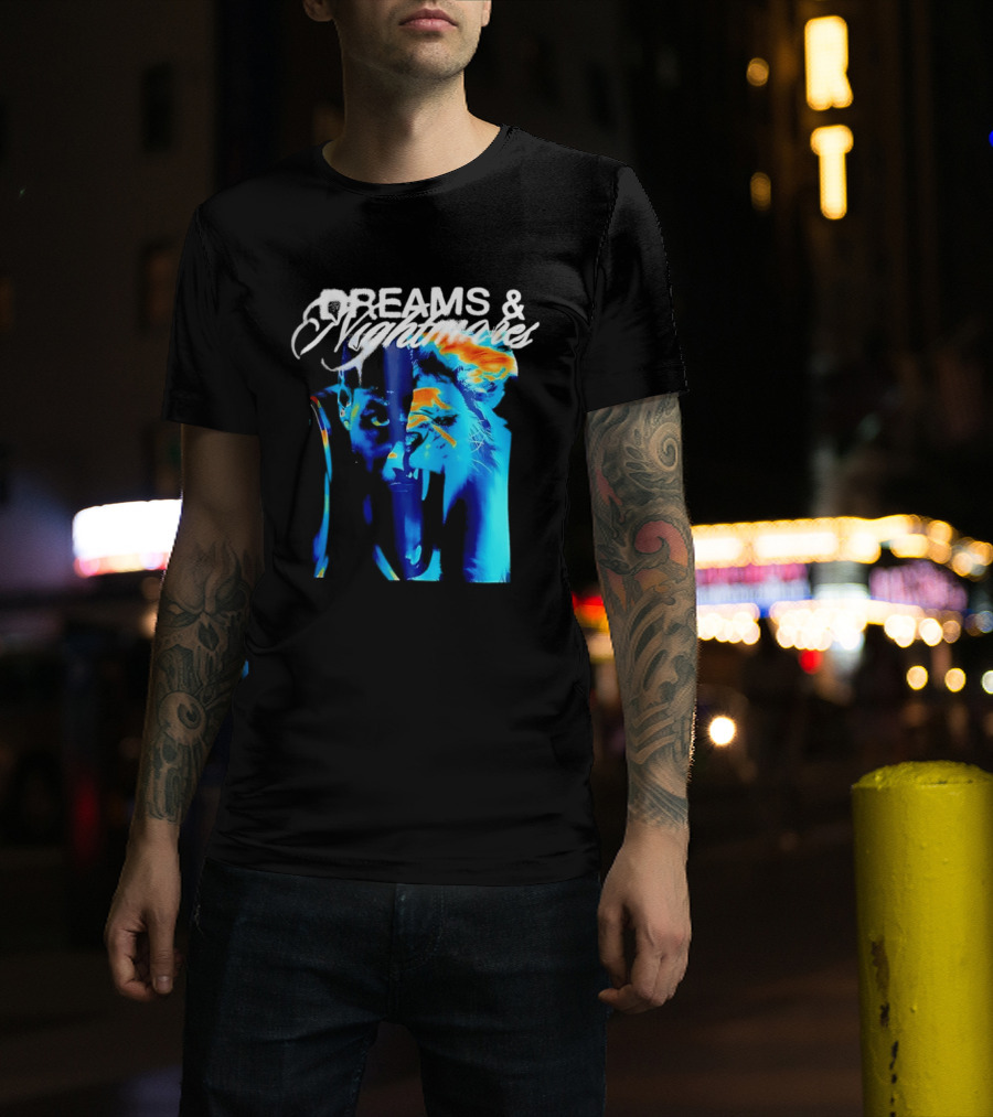 Kobe Bryant Mamba Lion Dreams Nightmares T-Shirt