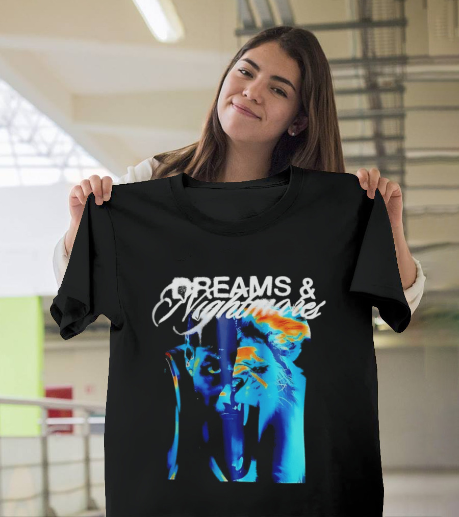 Kobe Bryant Mamba Lion Dreams Nightmares T-Shirt