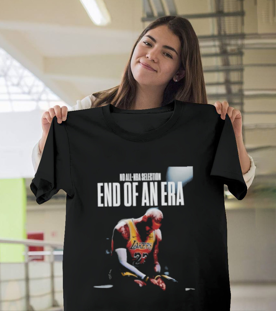LeBron James End Of An Era NBA Lakers 23 T-Shirt