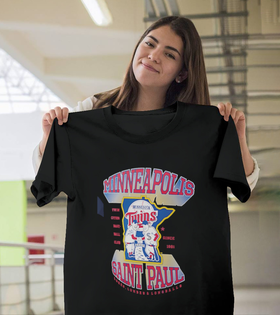 Minneapolis Minnesota Twins Saint Paul Baseball Team T-Shirt