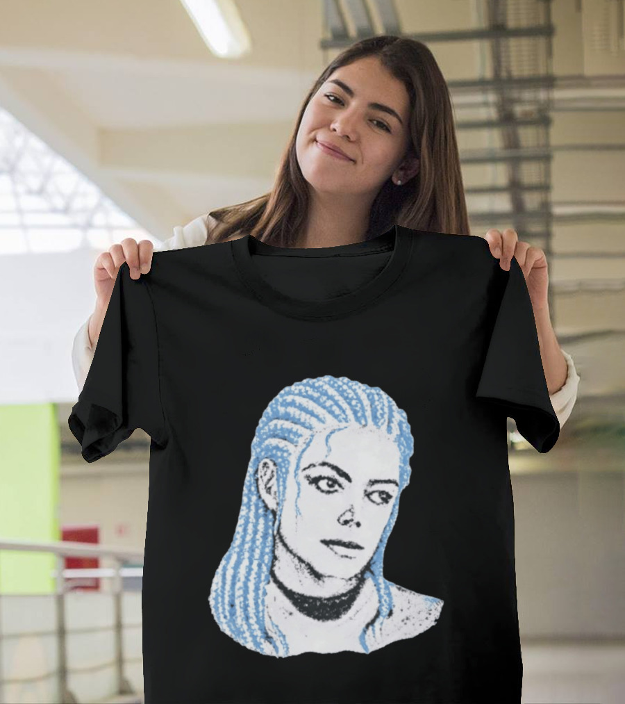 Iceman And MJ Braided Style Fusion T-Shirt