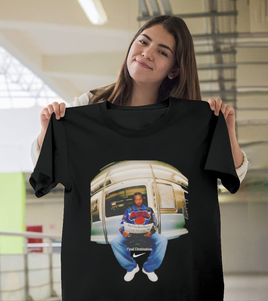 Jalen Brunson New York Knicks Final Destination Nike Edition T-Shirt