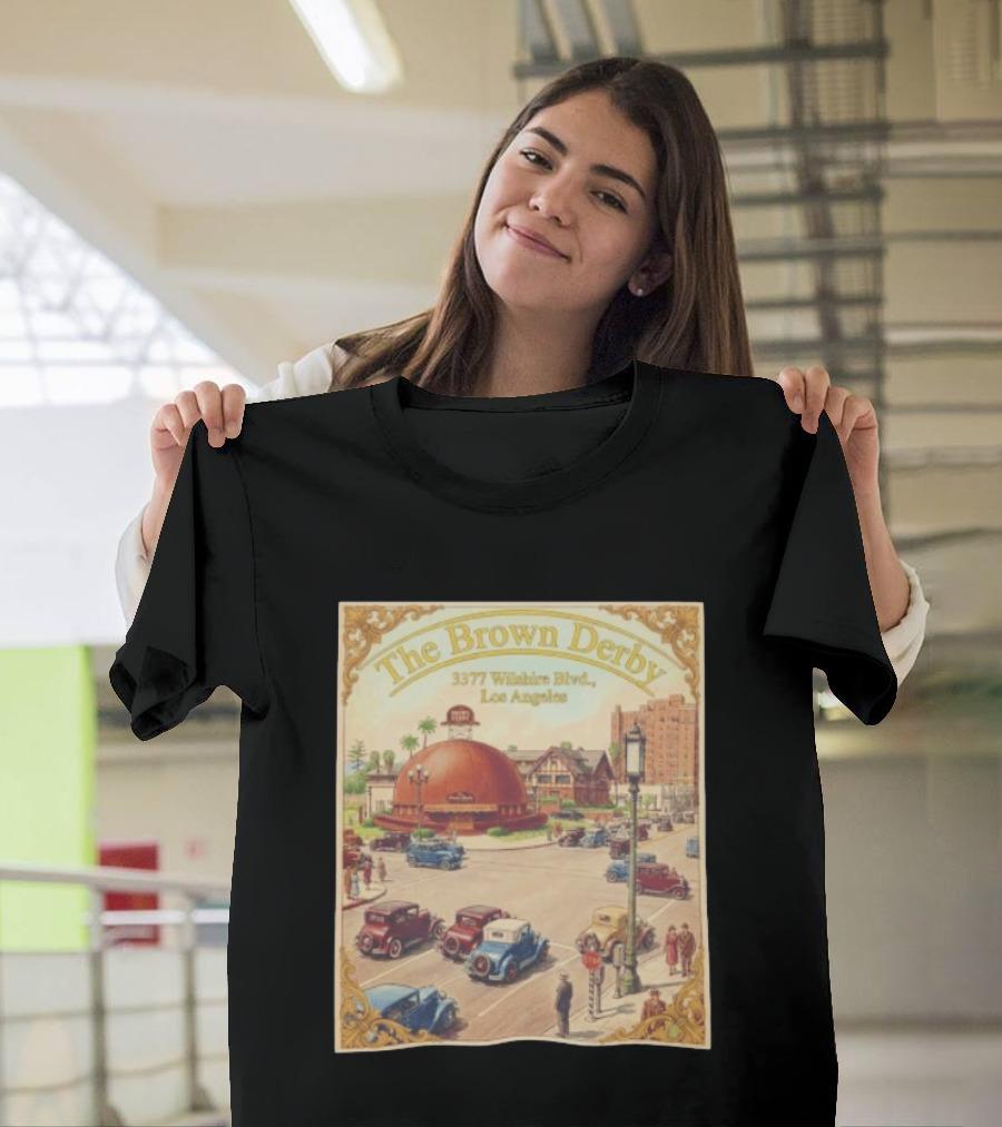 The Brown Derby 3377 Wilshire Blvd Los Angeles T-Shirt