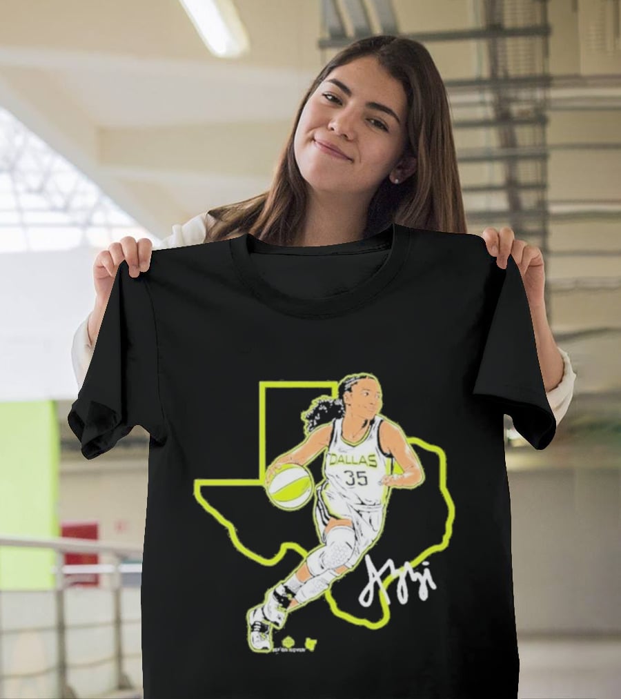 Azzi Fudd Dallas Basketball Star Texas T-Shirt