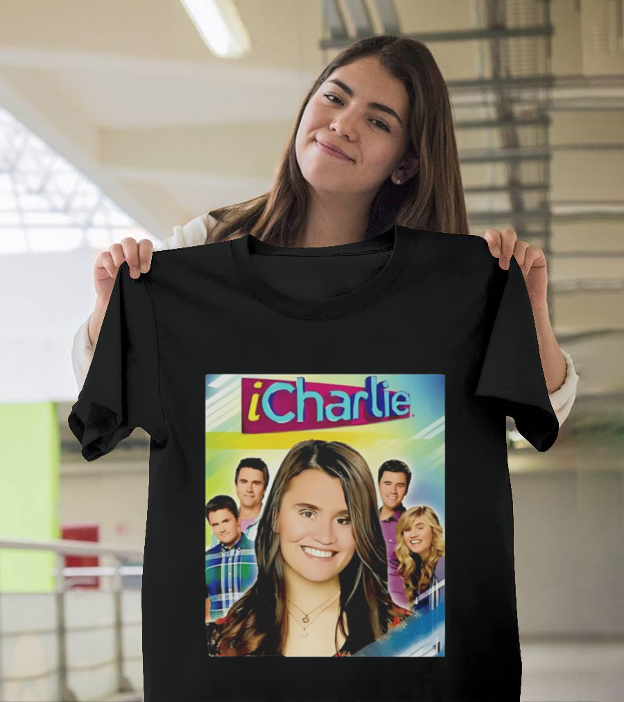 ICharlie Good Luck Charlie And ICarly Show Stars Cast T-Shirt