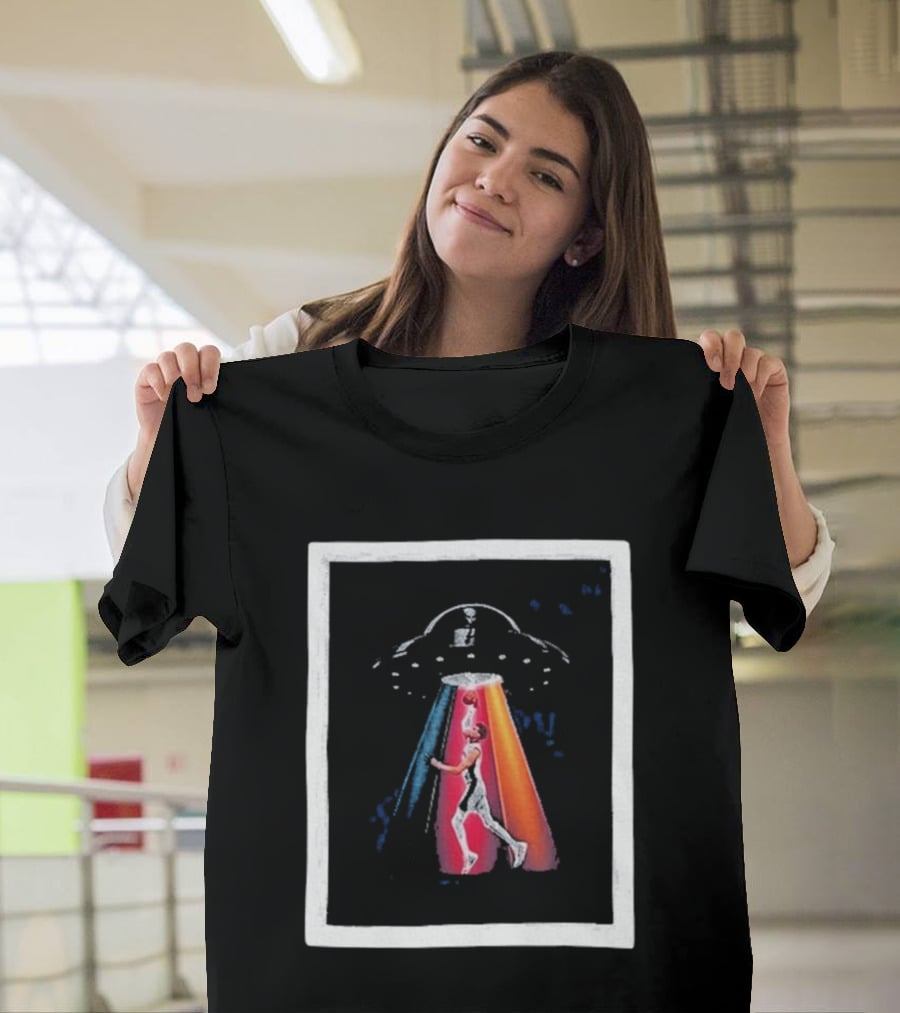 El Wembalien Victor Wembanyama UFO San Antonio Spurs NBA Basketball 2026 T-Shirt