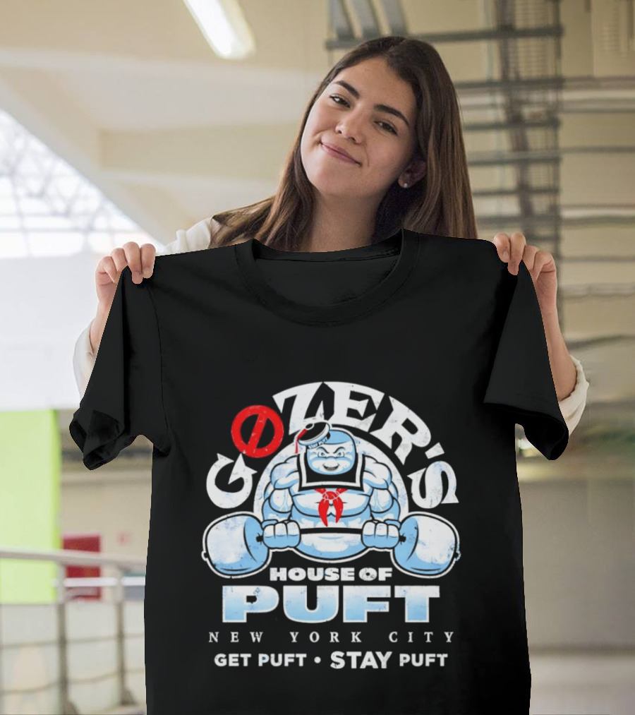 Gozer's House Of Puft New York City Muscular Stay Puft Get Puft Stay Puft T-Shirt