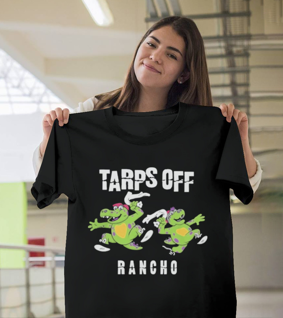 Rancho Cucamonga Quakes Tarps Off Rancho Alligator Fun T-Shirt