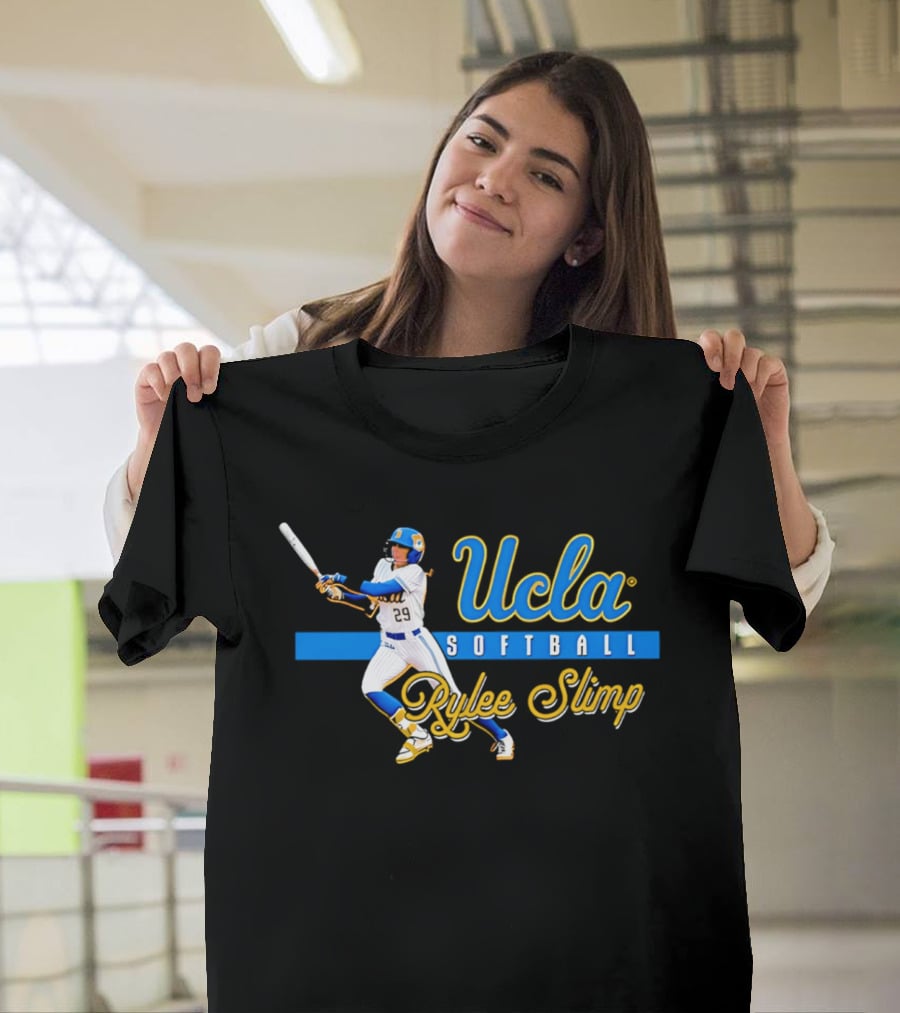 UCLA Softball Rylee Slimp Player Action T-Shirt