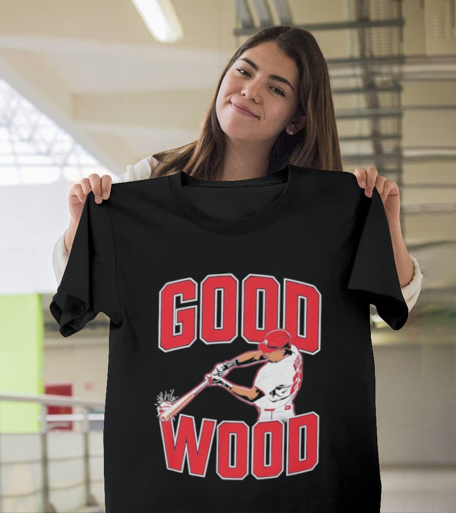 Washington Baseball James Wood Good Wood Slugger Swing T-Shirt