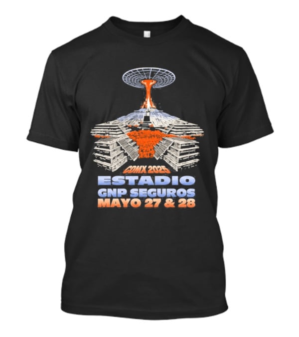 System Of A Down Estadio GNP Seguros Mexico May 27 28 2026 Tour Event T-Shirt